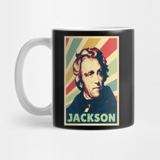 Andrew Jackson Vintage Colors Mug